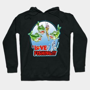 I LOVE FISHING Hoodie